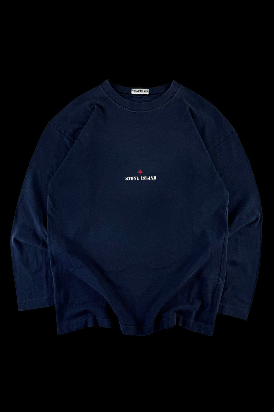 Stone Island 1980’s Spellout Compass Long Sleeve [L]