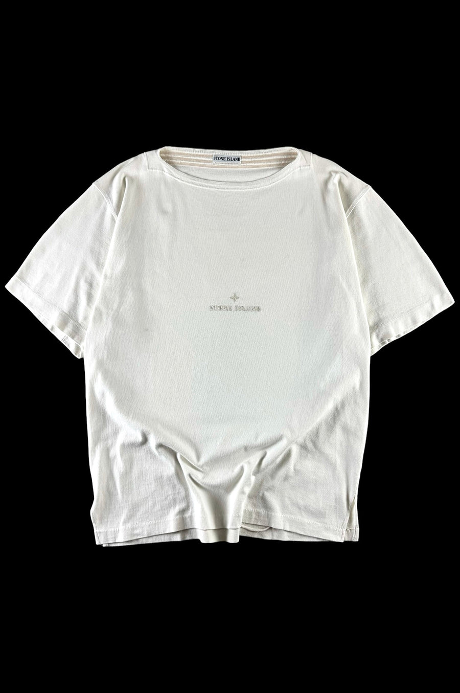 Stone Island 1980’s Compass Spellout T-Shirt [L]