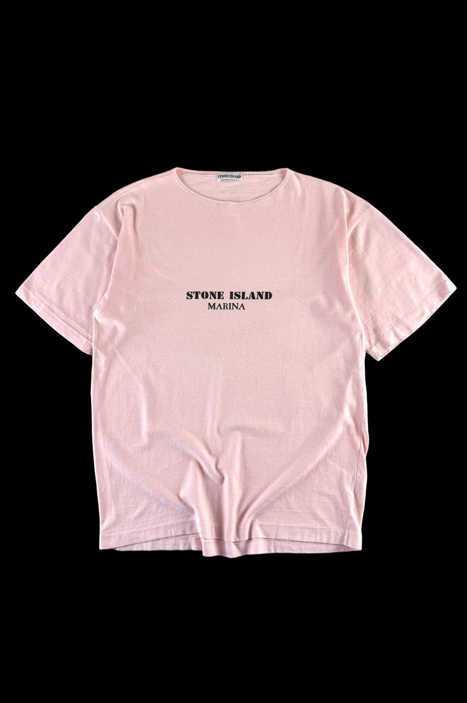 Stone Island 1980's Marina Spell Out T-Shirt [XL]