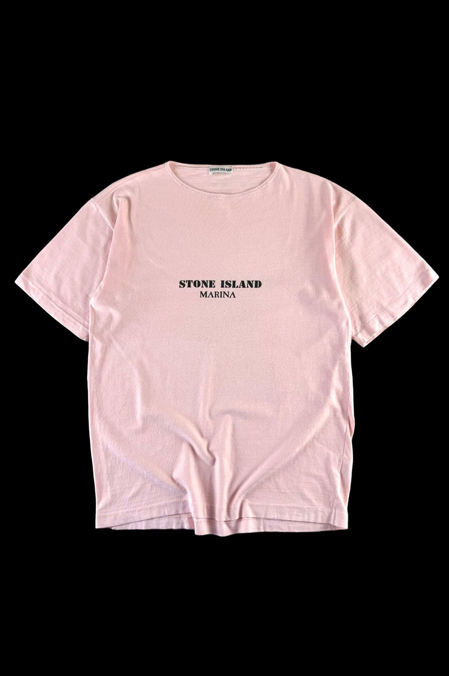 Stone Island 1980's Marina Spell Out T-Shirt [XL]