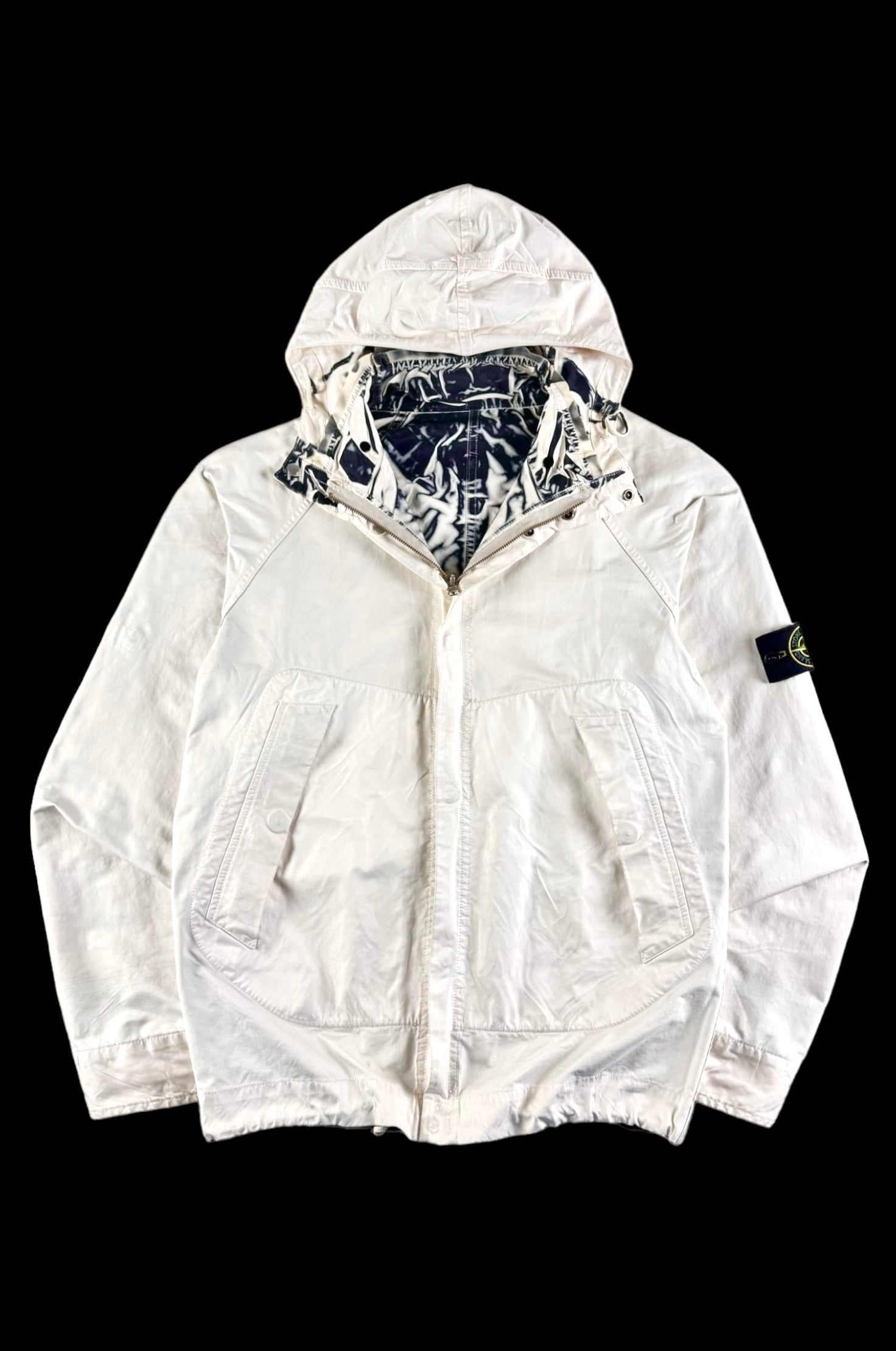 Stone Island 2006 Sublimation Print David TC Zebra Jacket [XL]