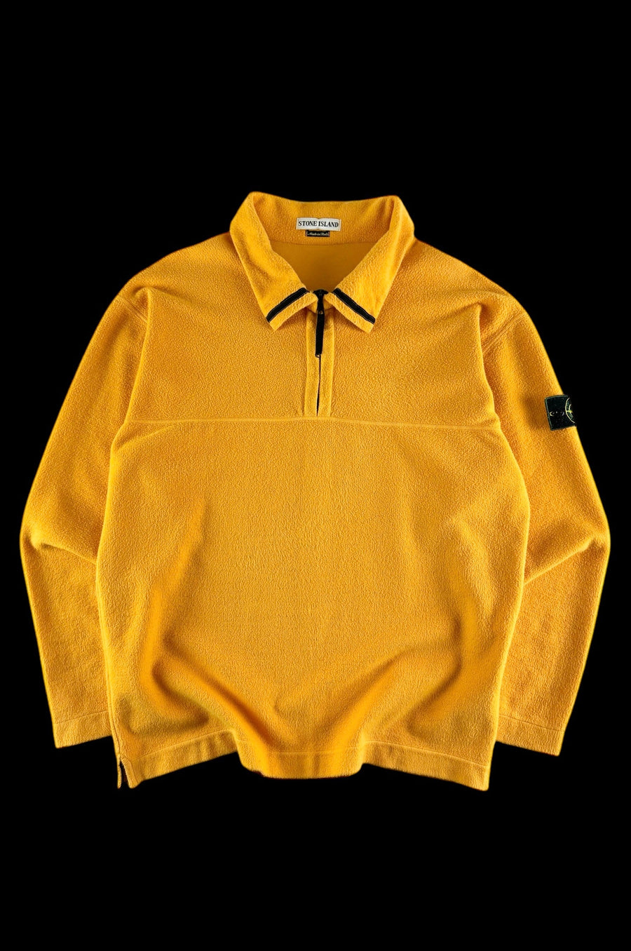 Stone Island 1995 1/4 Zip Pullover Fleece Sweater [XL]