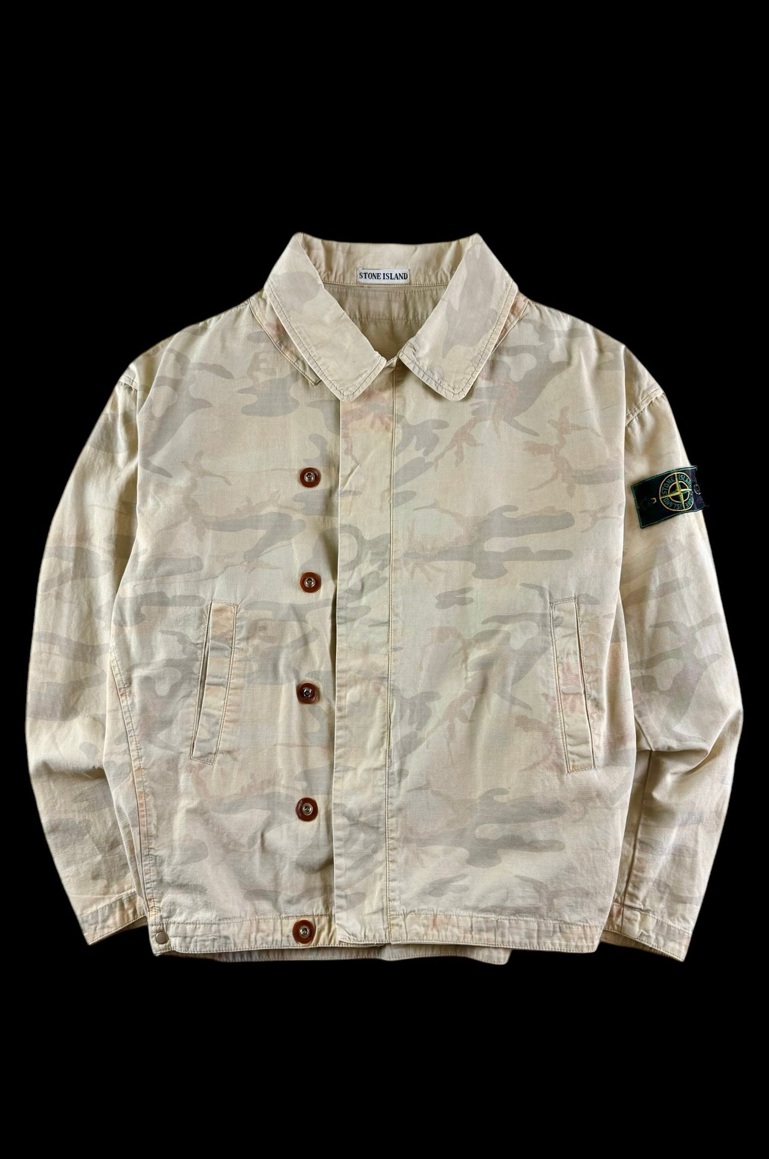 Stone Island 1989 Camouflage Hunting Ice Jacket [XL]