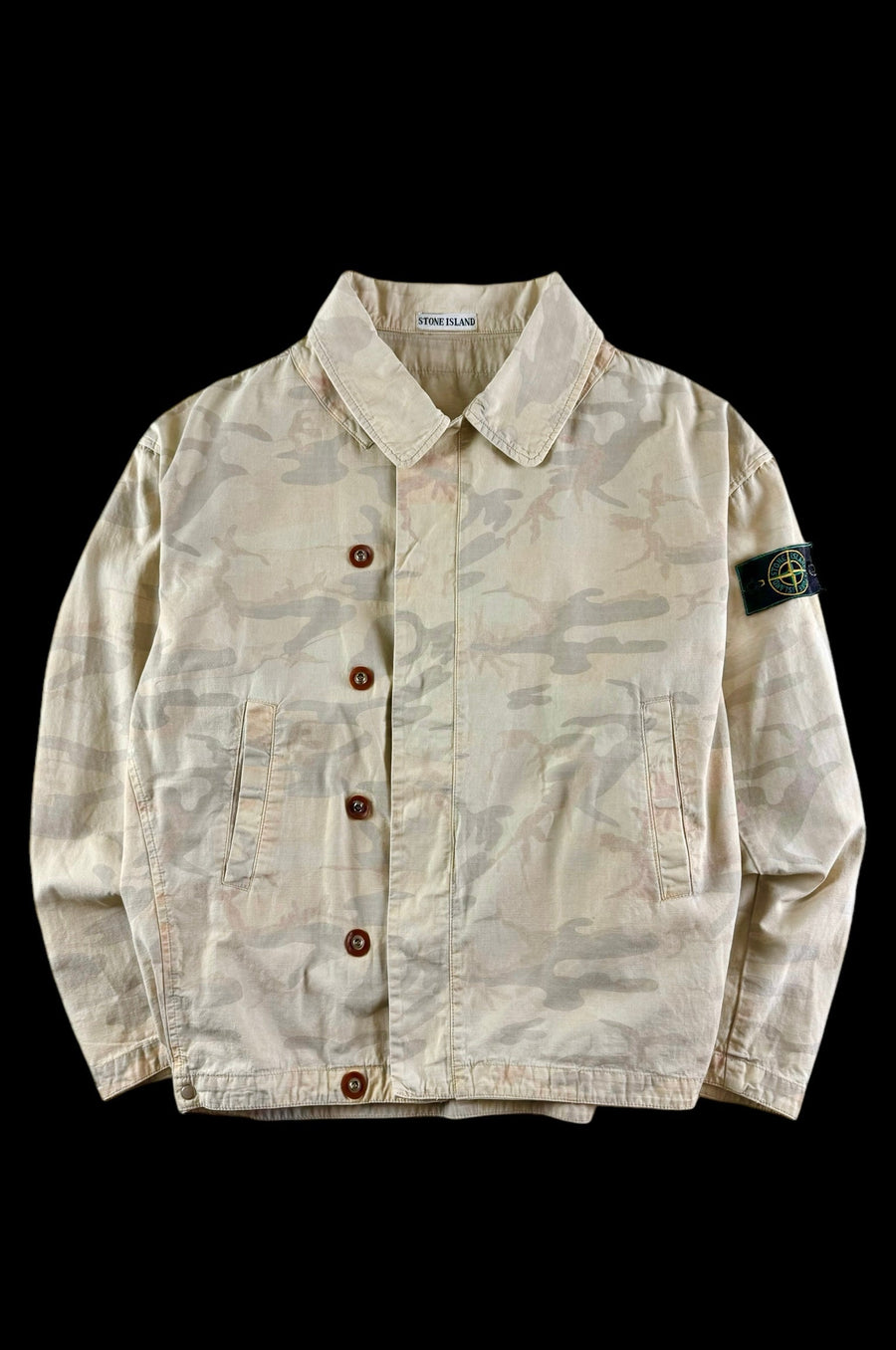 Stone Island 1989 Camouflage Hunting Ice Jacket [XL]