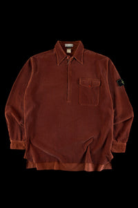 Stone Island 1995 Pullover Jumbo Corduroy Casual Shirt [XL]