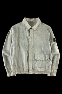 Stone Island 1996 Lino Flax Work Jacket [XL]