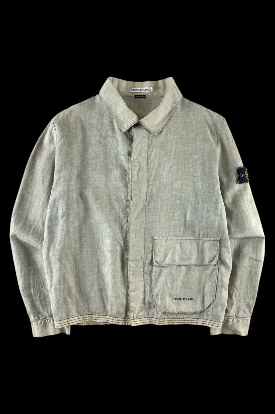 Stone Island 1996 Lino Flax Work Jacket [XL]