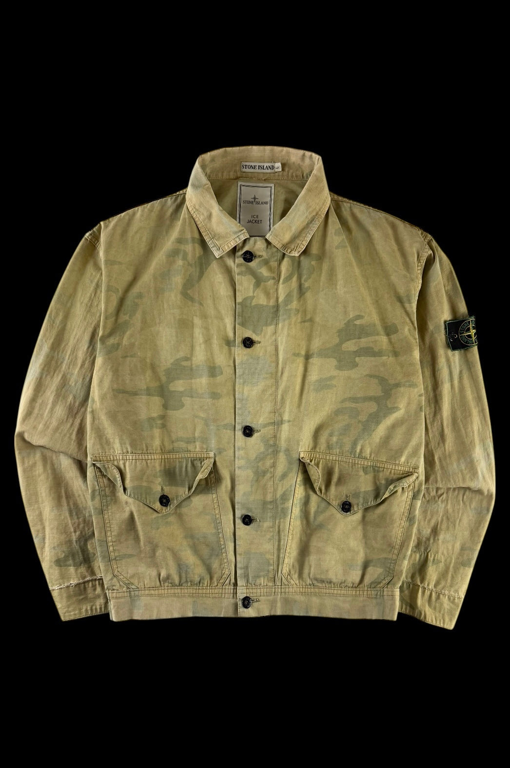 Stone Island 1989 Camouflage Ice Jacket [L]