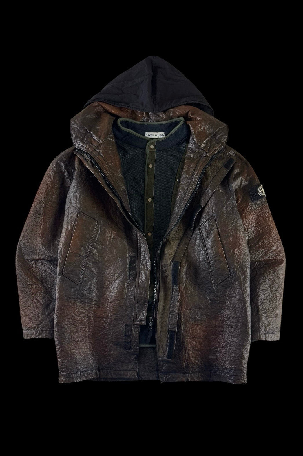 Stone Island AW 2000 Kevlar Hooded Jacket [XL]