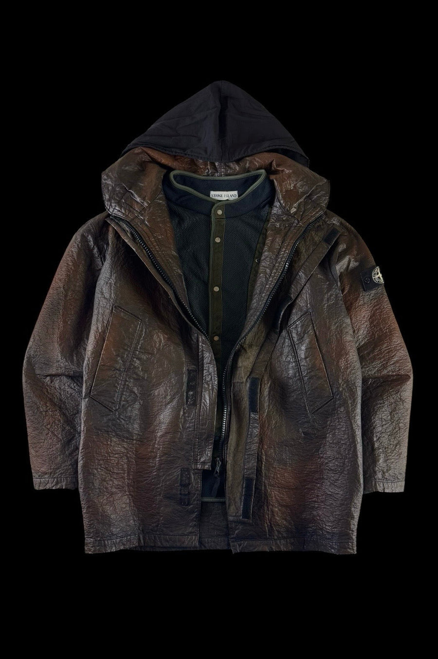 Stone Island AW 2000 Kevlar Hooded Jacket [XL]