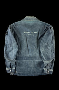 Stone Island 1986 Sail Cloth Marina Biker Jacket [L]