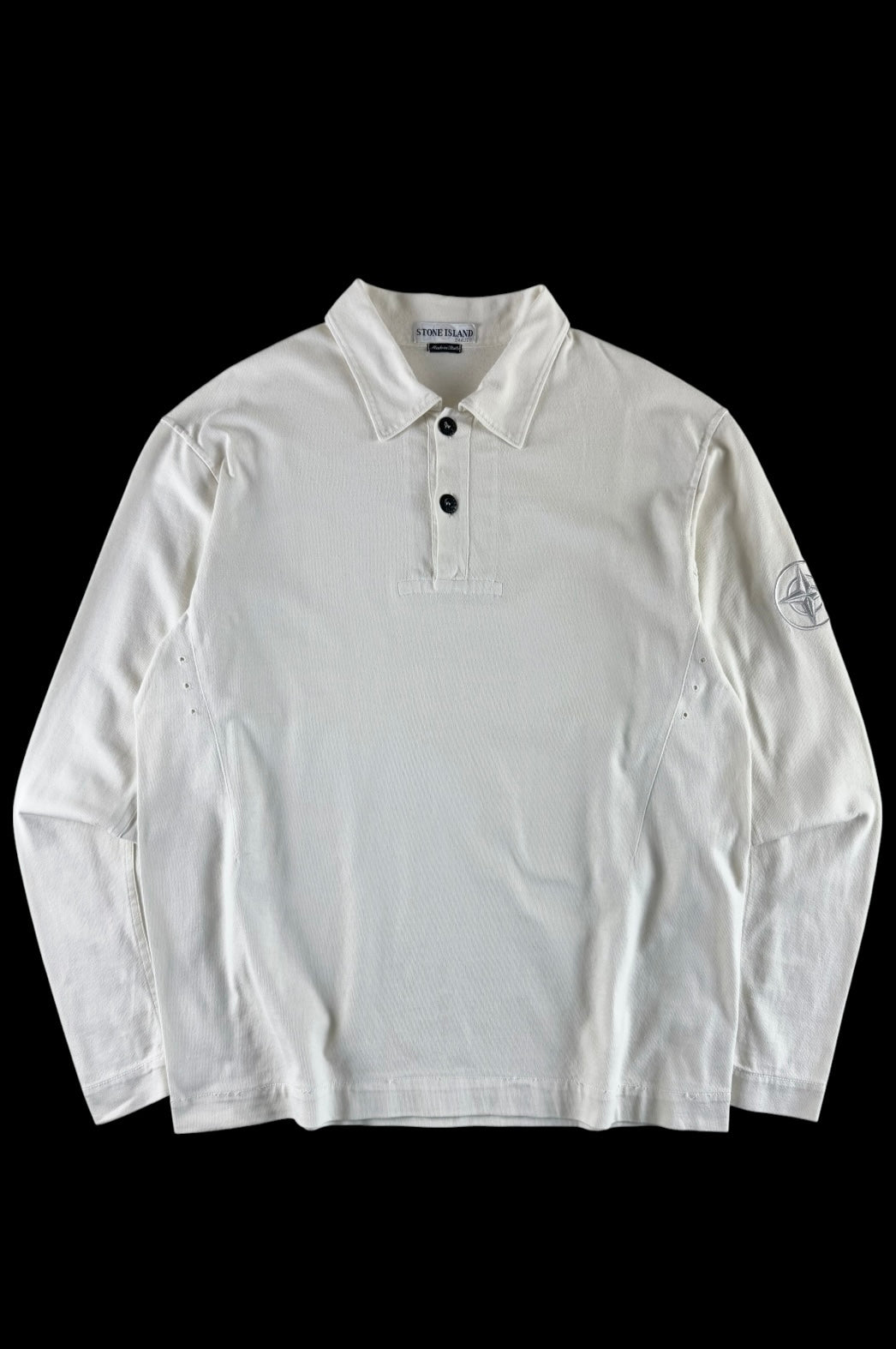 Stone Island SS 2001 Compass Logo Rugby Pullover [XL]