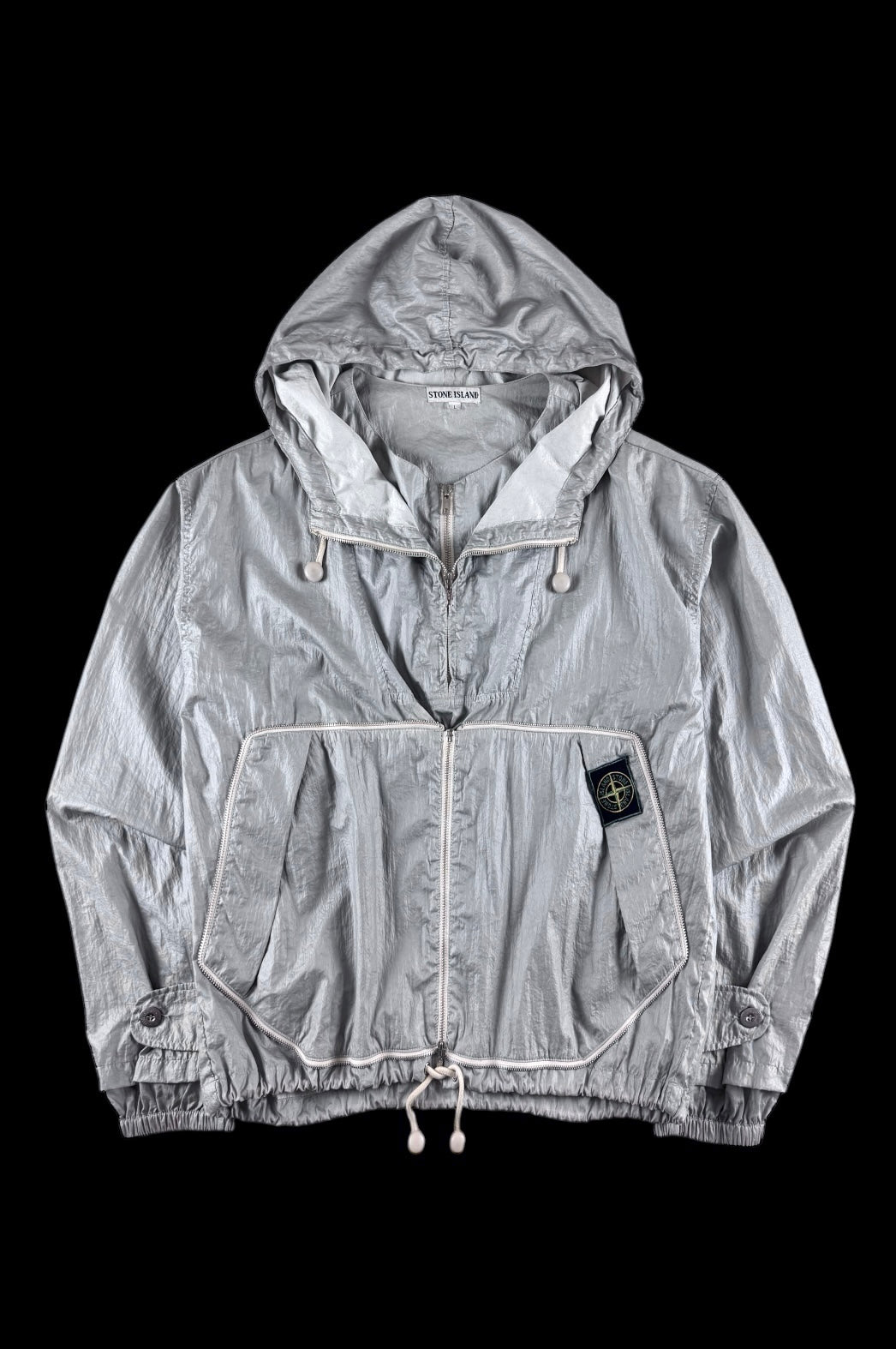 Stone Island SS 1986 Nylon Steel Packable Jacket [L]