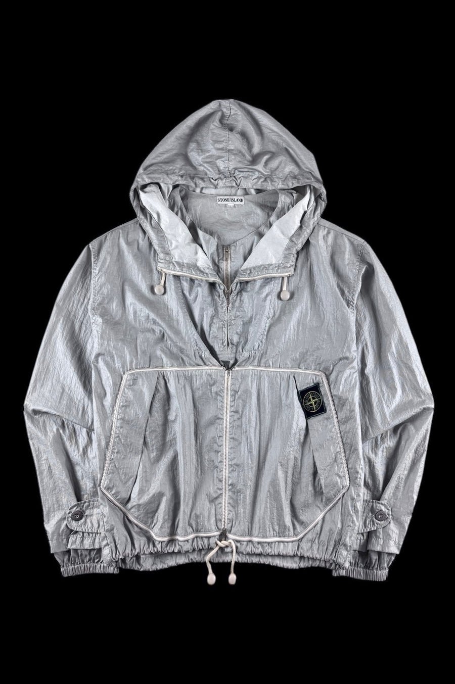 Stone Island SS 1986 Nylon Steel Packable Jacket [L]