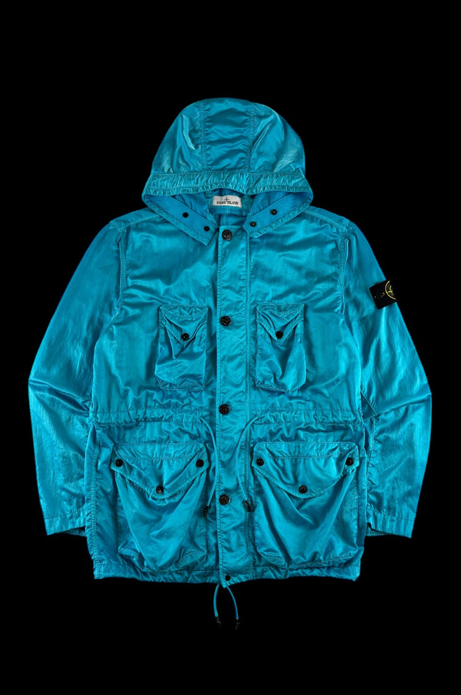 Stone Island SS 2021 Nylon Raso TC Multipocket Jacket [L]