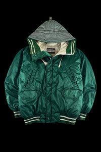 Boneville 1980's Navy Artic Hooded Jacket [XL]