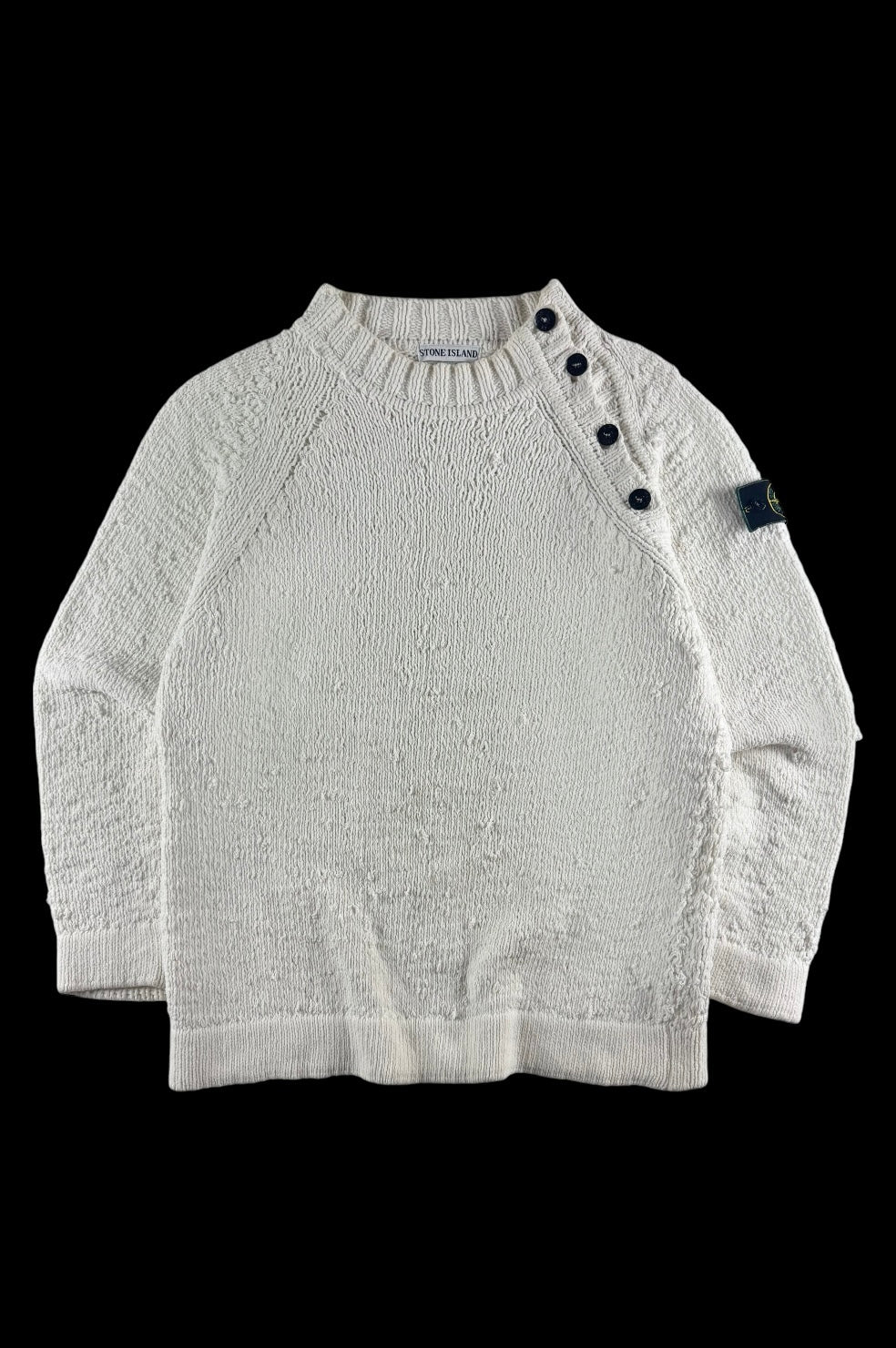 Stone Island AW 1997 Cable Knitted Sweater [XL]