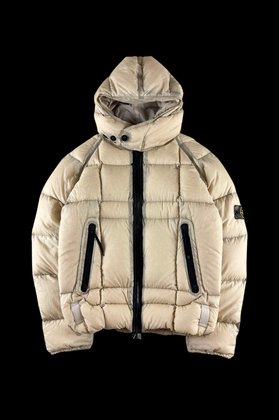 Stone Island AW 2006 Opaque Nylon Tela Goose Down Jacket [XL]