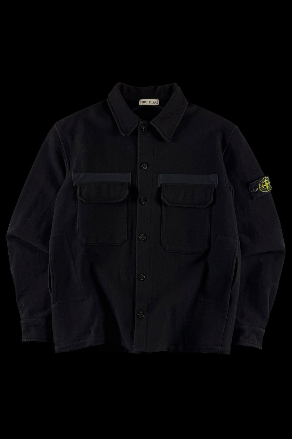 Stone Island AW 1999 Heavy Wool Overshirt [L]