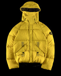 Opaque Nylon Tela Goose Down Jacket