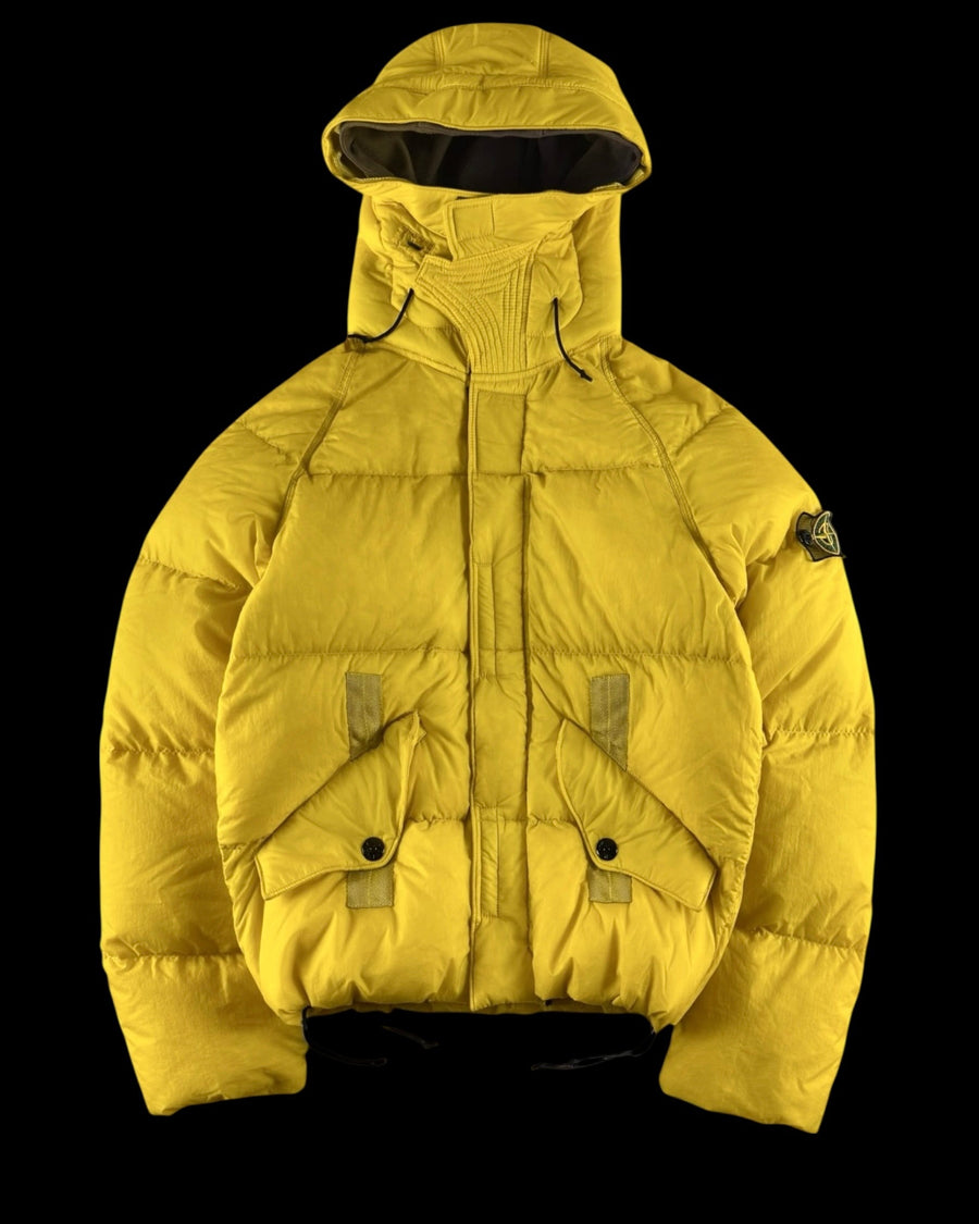 Stone Island AW 2005 Opaque Nylon Tela Goose Down Jacket [S]