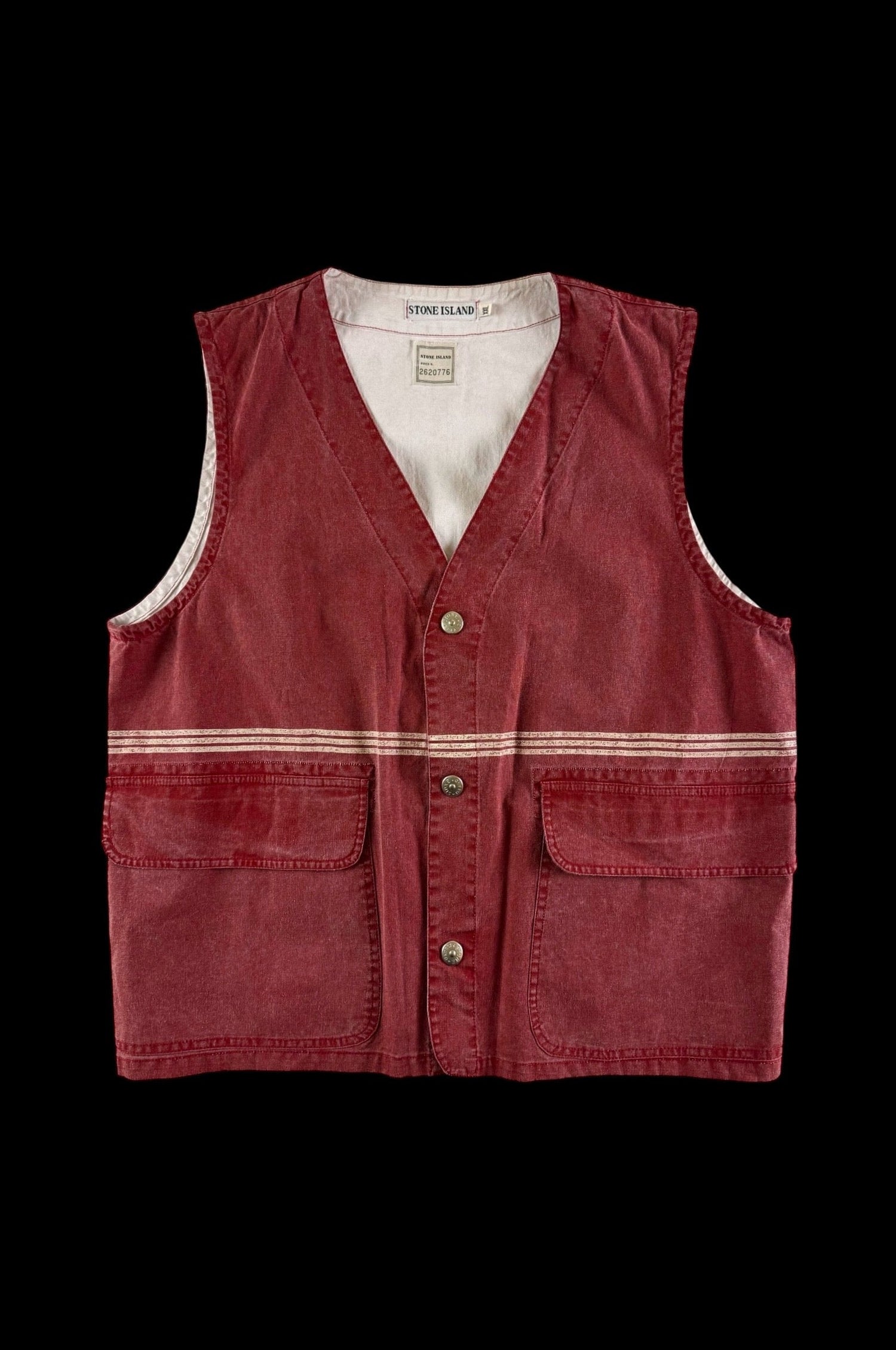 Stone Island 1992 Marina Reflective Vest [XXL]