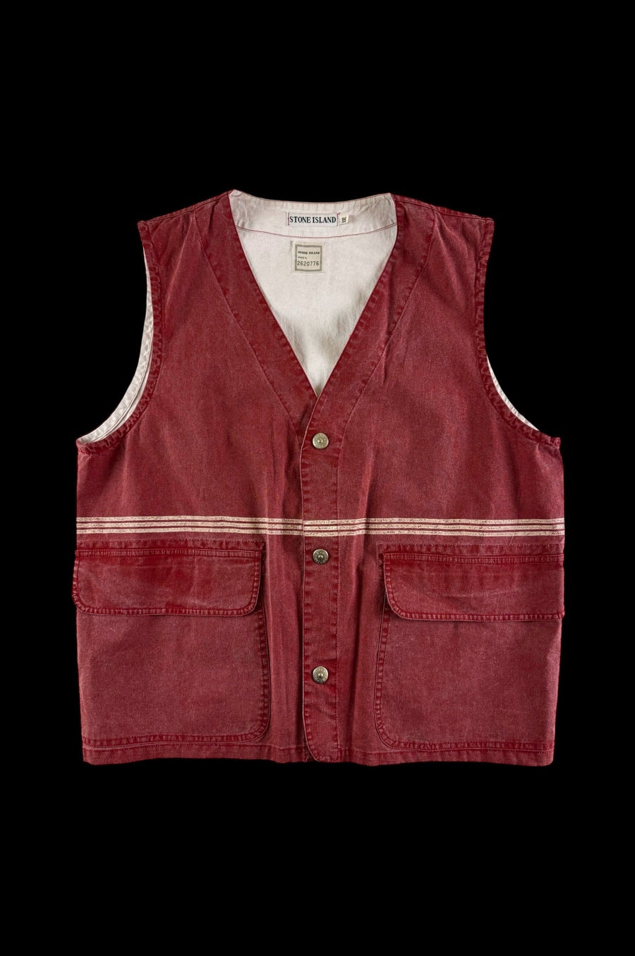 Stone Island 1992 Marina Reflective Vest [XXL]