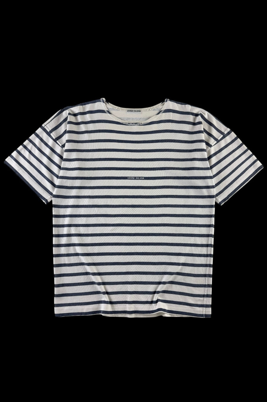 Stone Island 1980's Marina Striped T-Shirt [L]