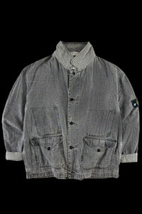 Stone Island 1986 Pigment Dyed Denim Carpenter Jacket [L]