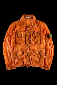 Stone Island 2007 Hyperlight Mesh Badge Utility Jacket [M]