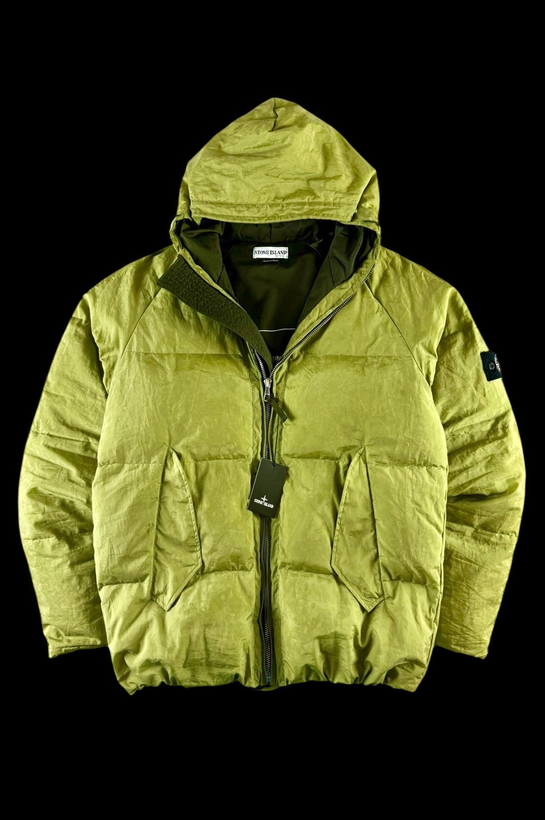 Pure Metal Shell Puffer Jacket