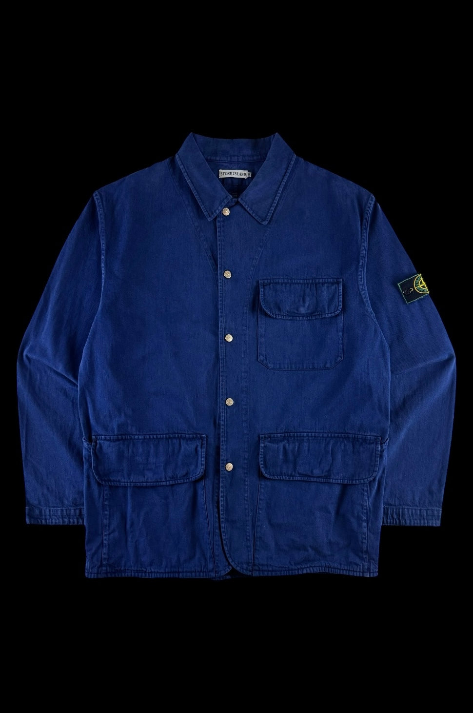 Stone Island 1990's Denim Carpenter Jacket [XXL]