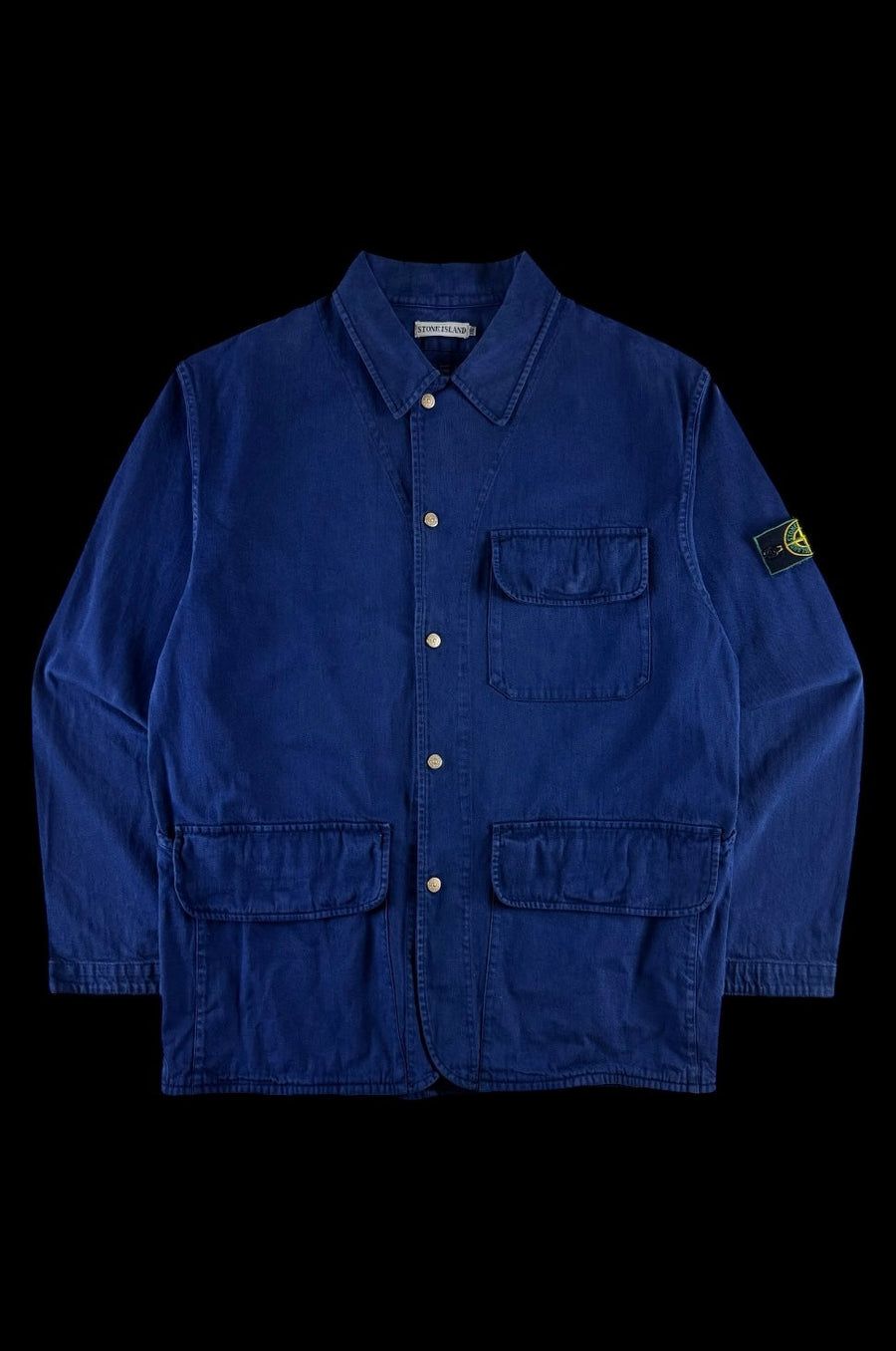 Stone Island 1990's Denim Carpenter Jacket [XXL]