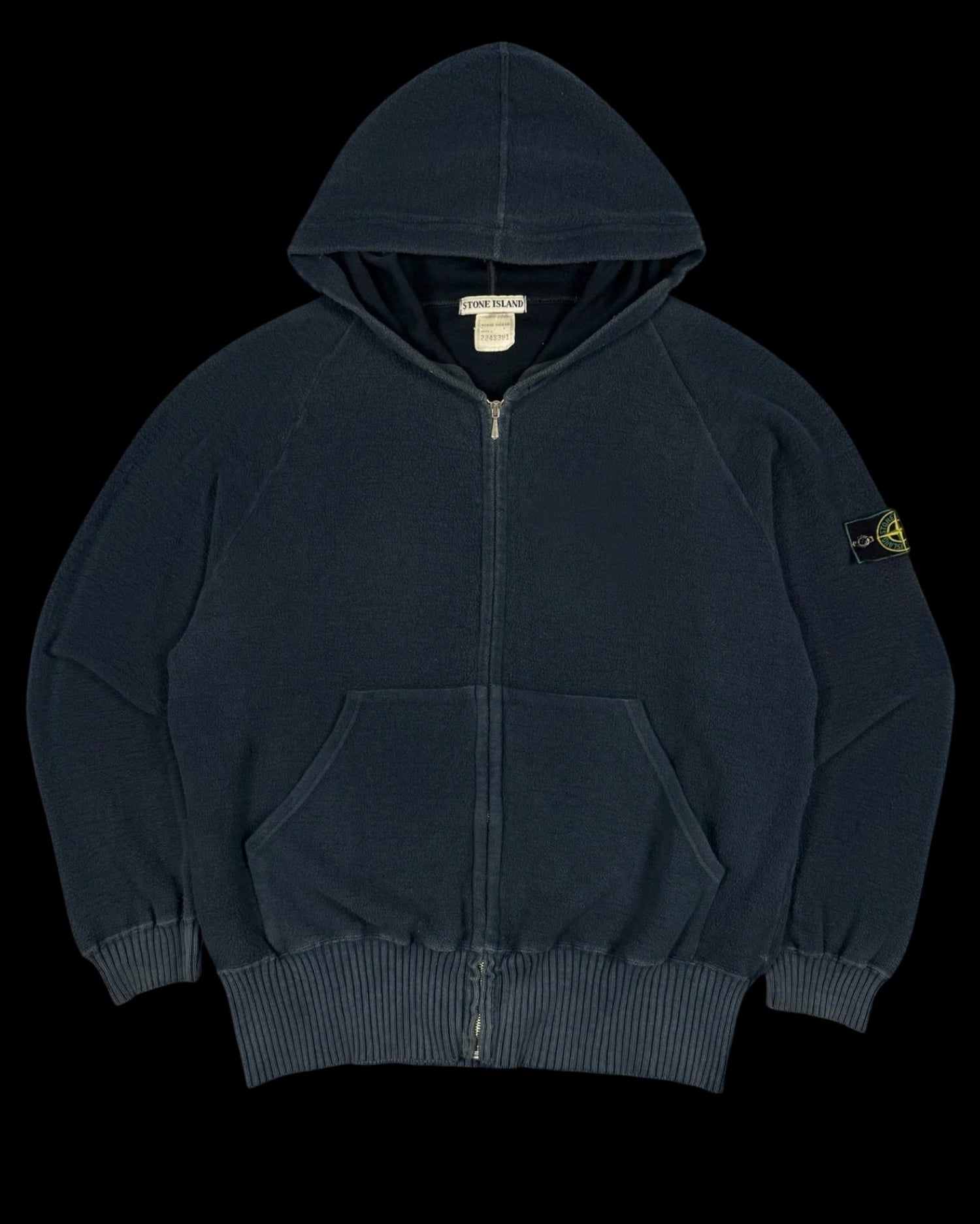 Stone Island 1980’s Full Zip Hooded Fleece [XXL]
