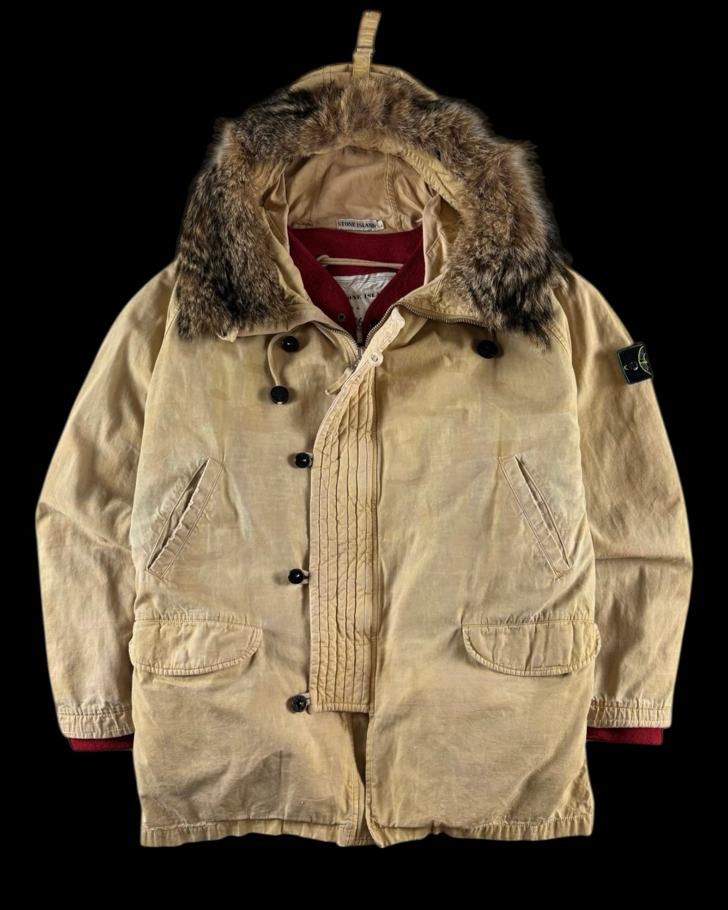 Camo Coyote Fur Ice Jacket